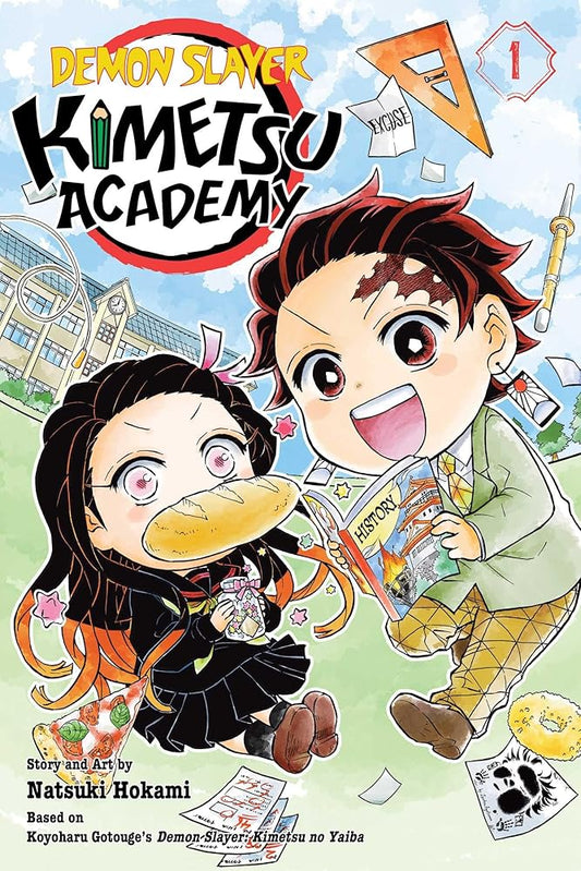Demon Slayer: Kimetsu Academy, Vol. 1 (1) cover image