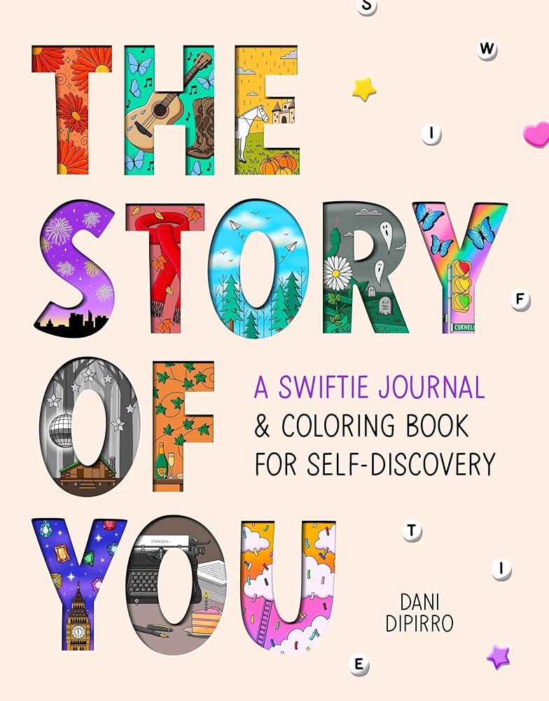 The Story of You: A Swiftie Journal & Coloring Book for Self-Discovery cover image
