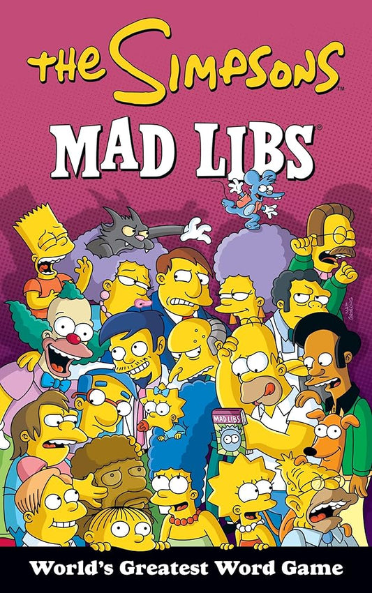 The Simpsons Mad Libs cover image