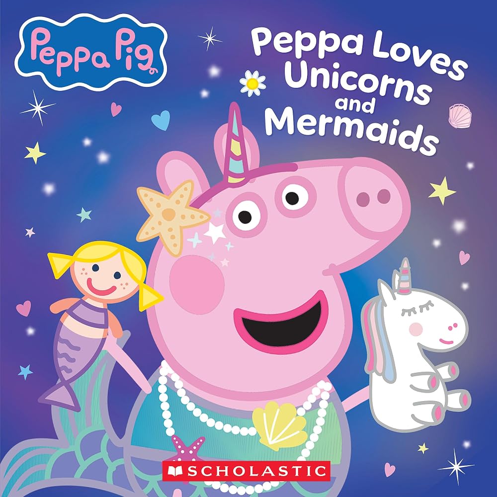 Peppa Pig: Peppa Loves Unicorns and Mermaids cover image