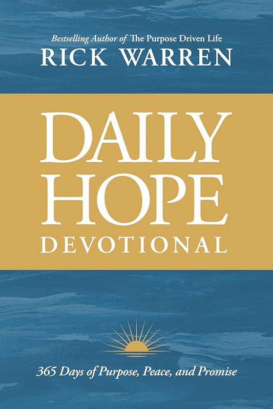 Daily Hope Devotional: 365 Days of Purpose, Peace, and Promise cover image