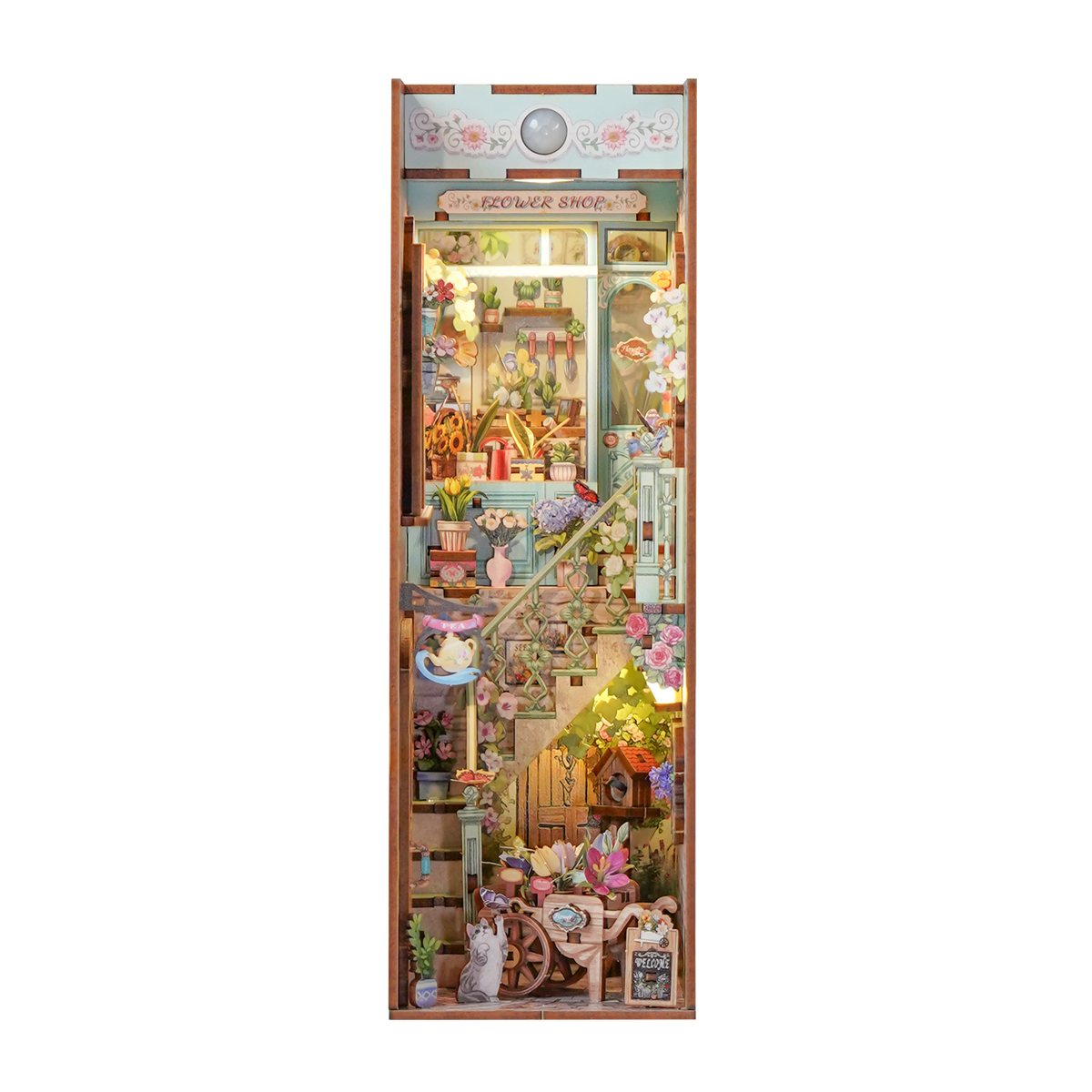 DIY Book Nook Kit: Flower Shop