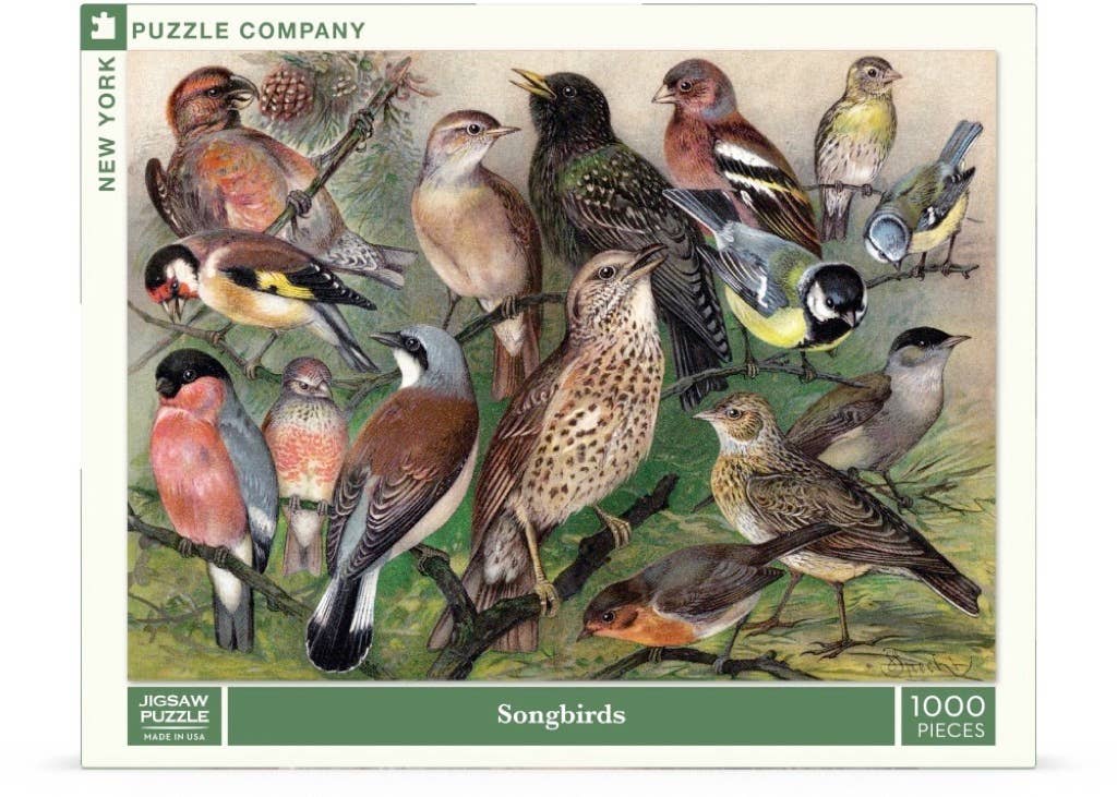 Songbirds - 1000 Piece Jigsaw Puzzle