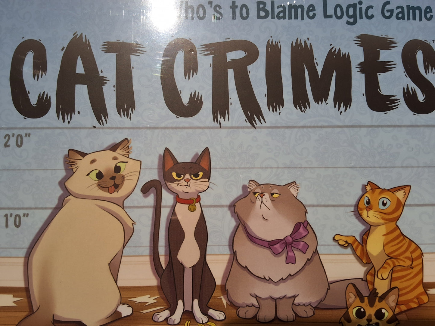 Cat Crimes: Who's to Blame Logic Game