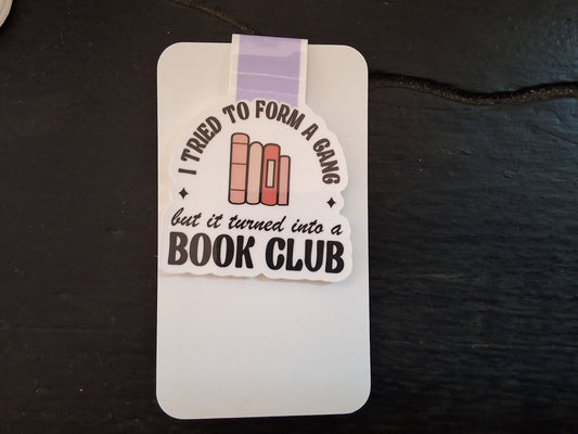 Book club Magnetic bookmark