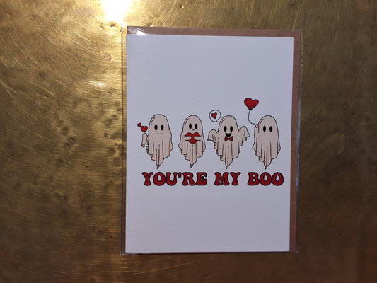 You're My Boo Greeting Card