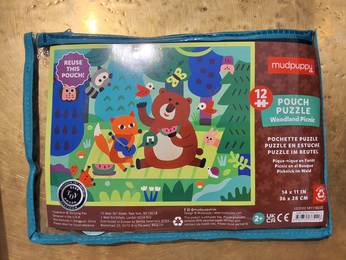 Woodland Picnic Pouch Puzzle