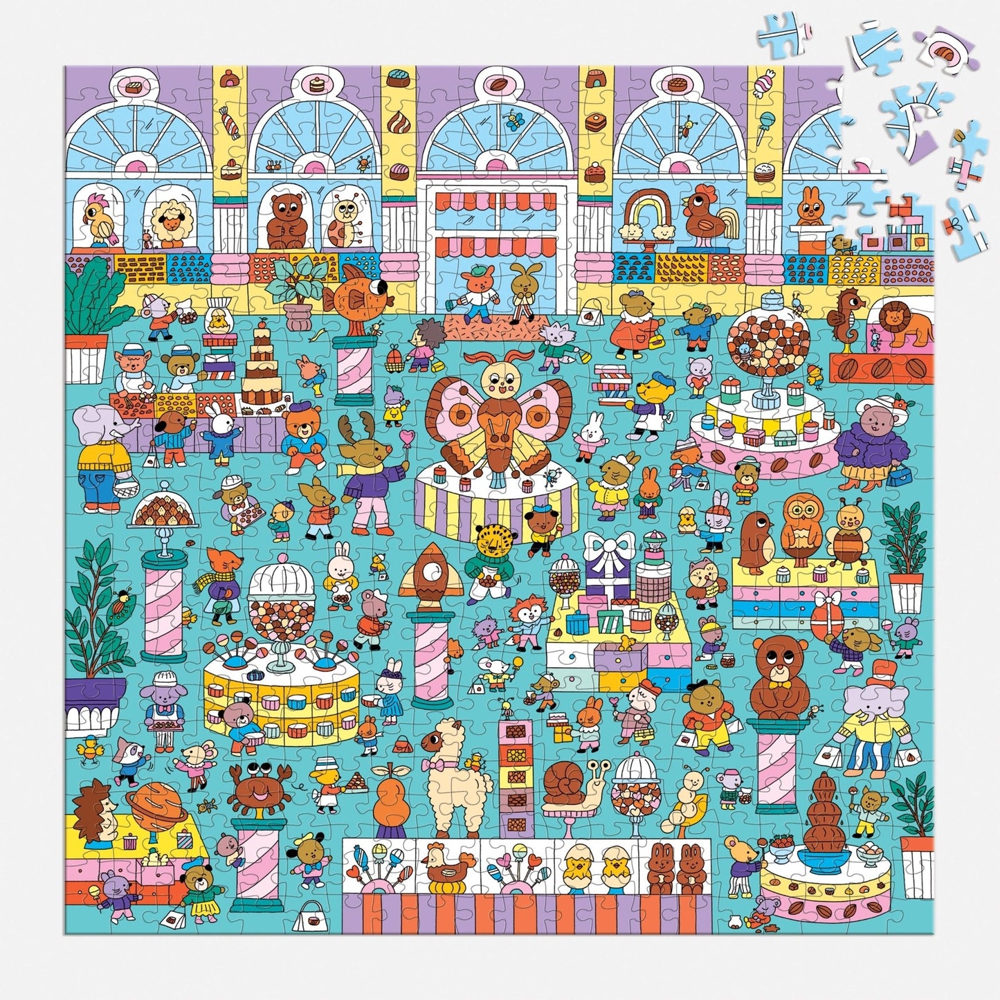 Search And Find 500 Puzzle Chocolate Shop